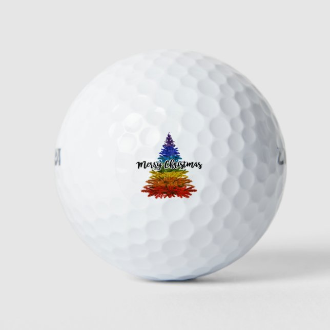 Regenbogenbaum Golfball (Vorderseite)