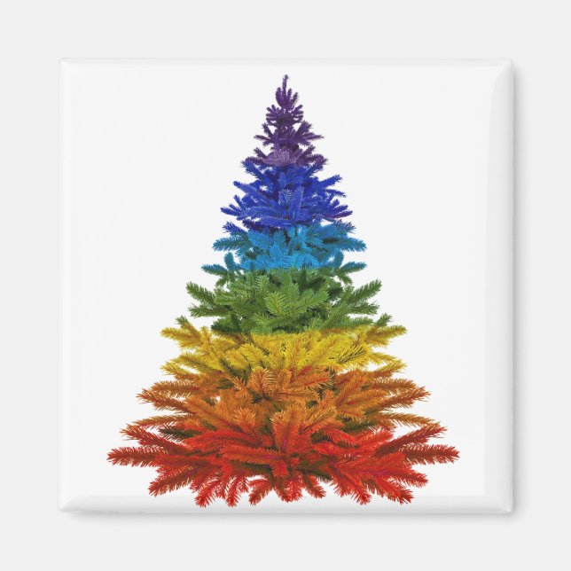 Regenbogenbaum Magnet (Vorne)