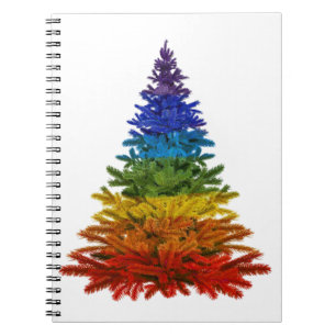 Regenbogenbaum Notizblock