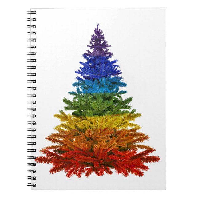 Regenbogenbaum Notizblock (Vorderseite)