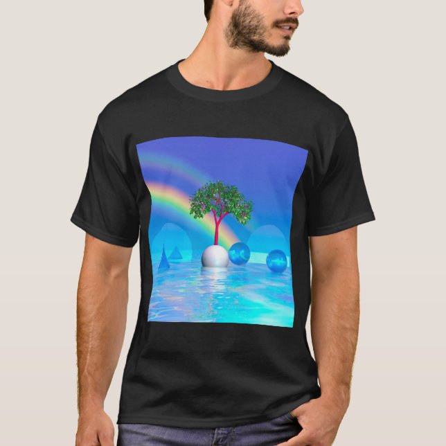 Regenbogenbaum T-Shirt (Vorderseite)