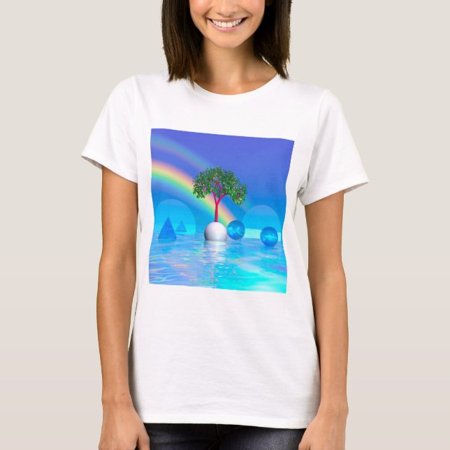 Regenbogenbaum T-Shirt (Vorderseite)