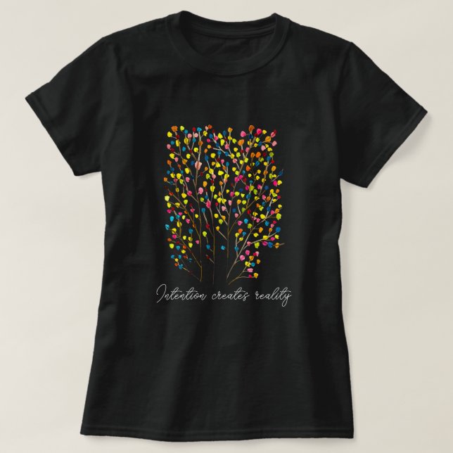 Regenbogenbaum T-Shirt (Design vorne)