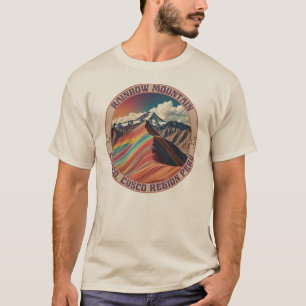 Regenbogenberg Cusco, Region Cusco Peru T-Shirt