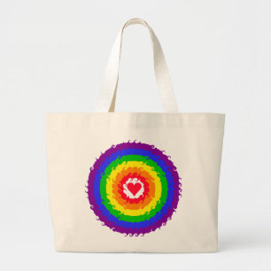 Regenbogenbeutel Jumbo Stoffbeutel