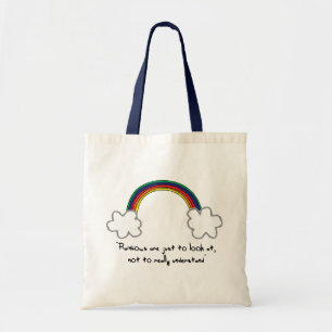 Regenbogenbeutel Tragetasche