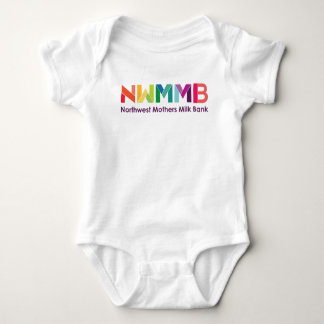 Regenbogenblockbuchstaben - NWMMB Baby Strampler