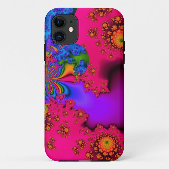 Regenbogenchaos Case-Mate iPhone Hülle (Rückseite)