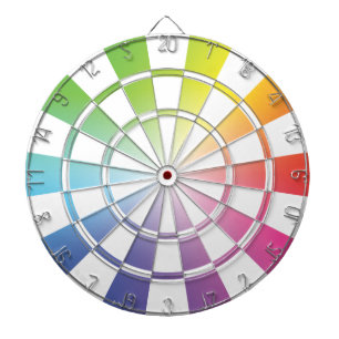 RegenbogenDartboard 2 Dartscheibe