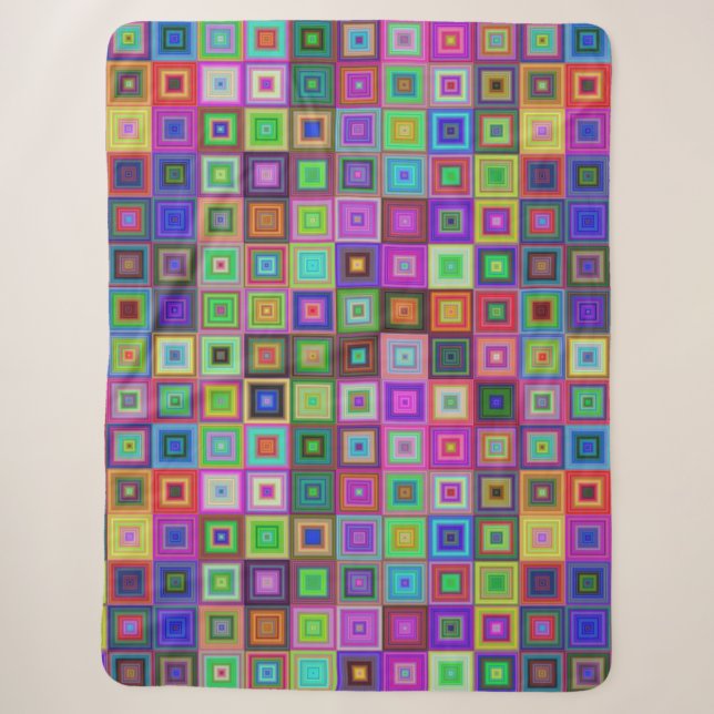 Regenbogendecke Sherpadecke (Vorderseite)