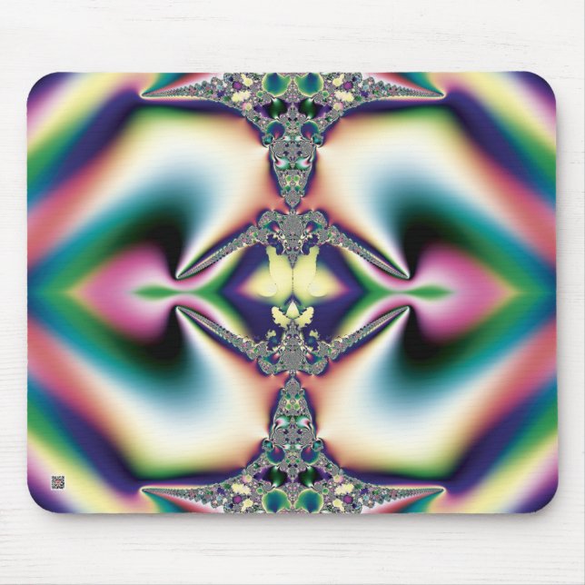 Regenbogendiamant Mousepad (Vorne)