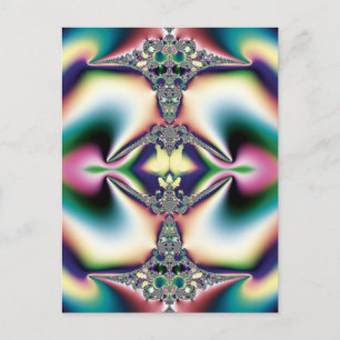 Regenbogendiamant Postkarte