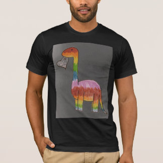 Regenbogendinosaurier T-Shirt