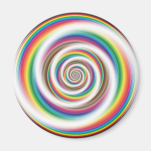 Regenbogeneffekt Magnet (Vorne)