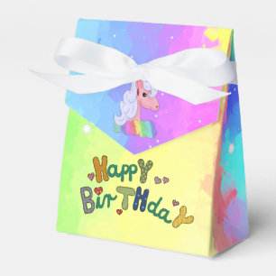 regenbogeneinhorn Geschenkschachtel