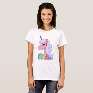 Regenbogeneinhorn T-Shirt