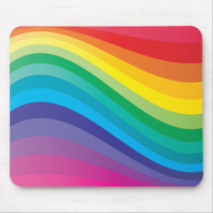 Regenbogenentwurf Mousepad