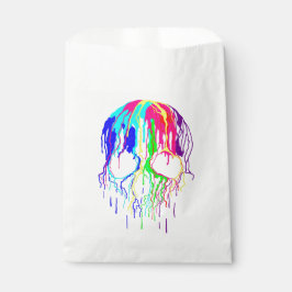 Regenbogenfarbe Skull-Tropfen Geschenktütchen