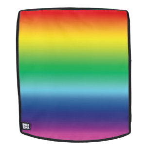 Regenbogenfarben des Stolzes lgbtq lgbt schwul Fla Rucksack