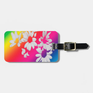 Regenbogenfarben Gepäckanhänger