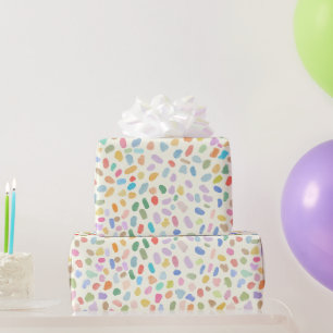 Regenbogenfarben Geschenkpapier