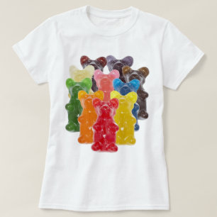 Regenbogenfarben Süßwarenliebhaber T-Shirt