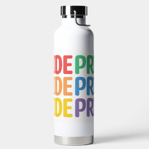 REGENBOGENFARBENE PRIDE-AUSSAGE TRINKFLASCHE