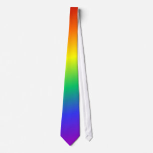 Regenbogenfarbverblassende Krawatte