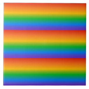 Regenbogenfarbverlauf Fliese