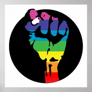Regenbogenfaust. Poster