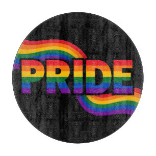 Regenbogenfest der Stolzfeier Schneidebrett