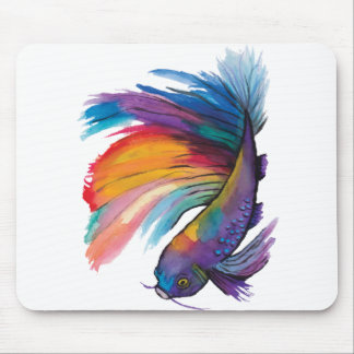 Regenbogenfisch Mousepad