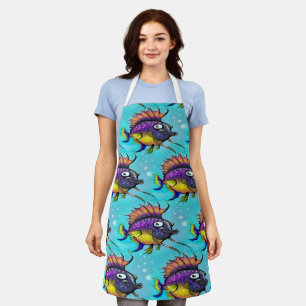Regenbogenfisch Schürze