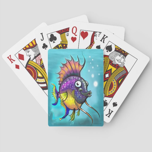 Regenbogenfisch Spielkarten (Rückseite)