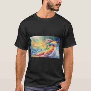 Regenbogenfisch Spritzer T-Shirt