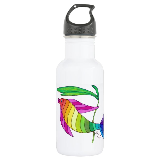 Regenbogenfisch Trinkflasche (Vorderseite)