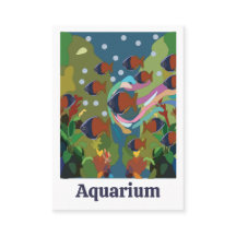 Regenbogenfisch Unter dem Meer Aquarium Wartung