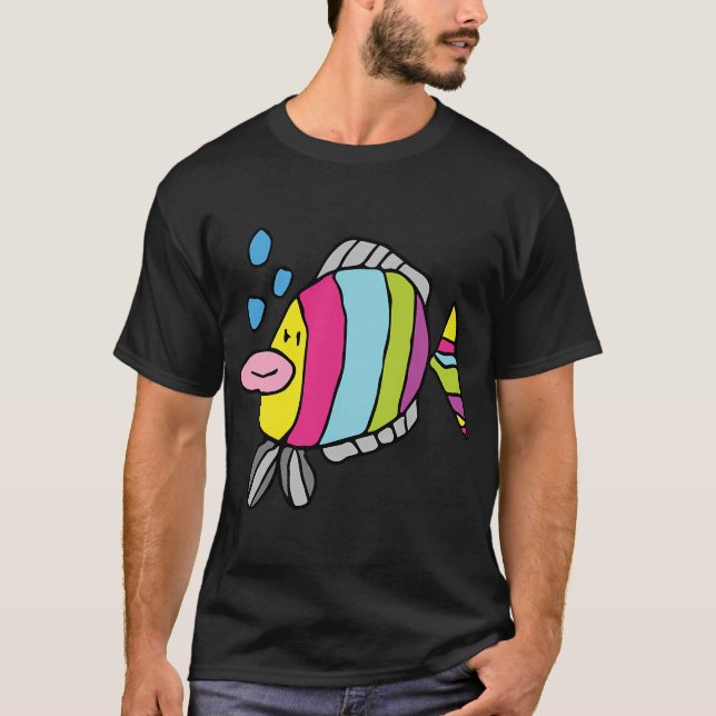 Regenbogenfisch von Everything Eli T-Shirt (Vorderseite)