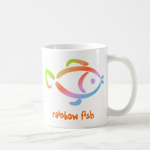 Regenbogenfische Kaffeetasse