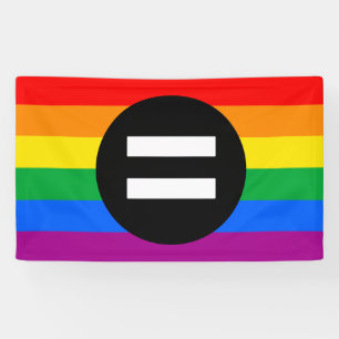 Regenbogenflagge Banner