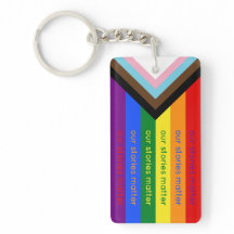 Regenbogenflagge der Gay Pride-Intersection