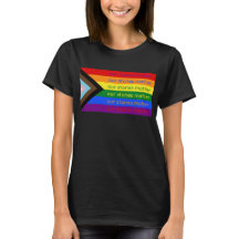 Regenbogenflagge der Gay Pride-Intersection