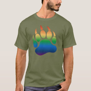 Regenbogenflagge des herrlichen und dramatischen G T-Shirt
