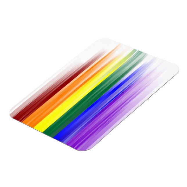 Regenbogenflagge Flexible Magnet (Linke Seite)