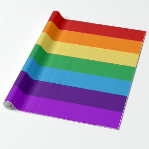 Regenbogenflagge Geschenkpapier