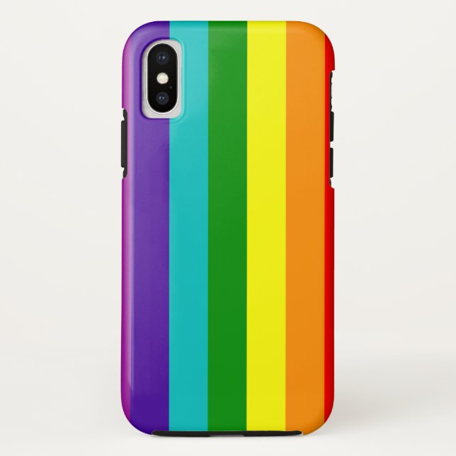 Regenbogenflagge iPhone / iPad Gehäuse Case-Mate iPhone Hülle (Rückseite)