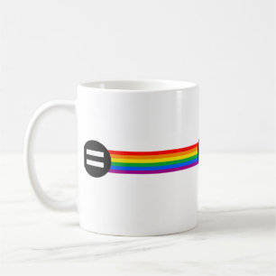 Regenbogenflagge Kaffeetasse