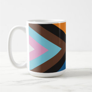Regenbogenflagge Kaffeetasse