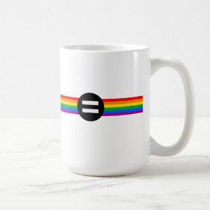 Regenbogenflagge Kaffeetasse