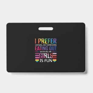 Regenbogenflagge LGBTQ Ausweis